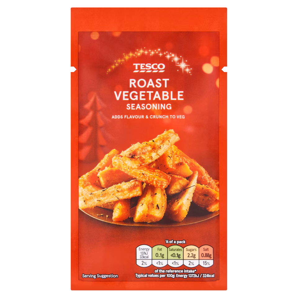 Tesco Herby Roast Vegetable Seasoning 40g