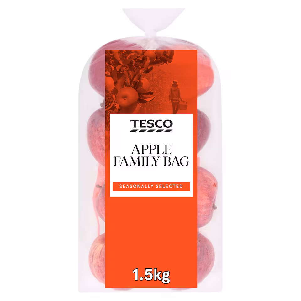 Tesco Apple Family Bag 1.5Kg