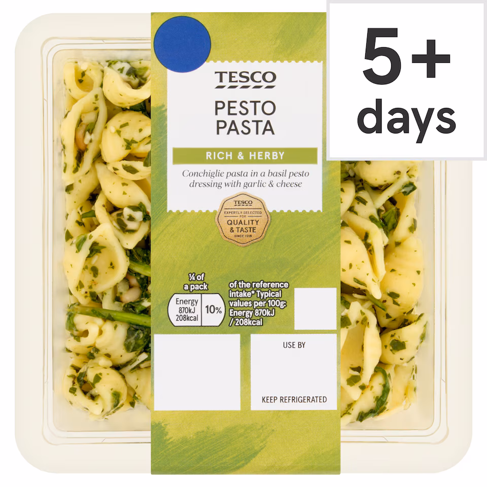 Tesco Pesto Pasta 400g