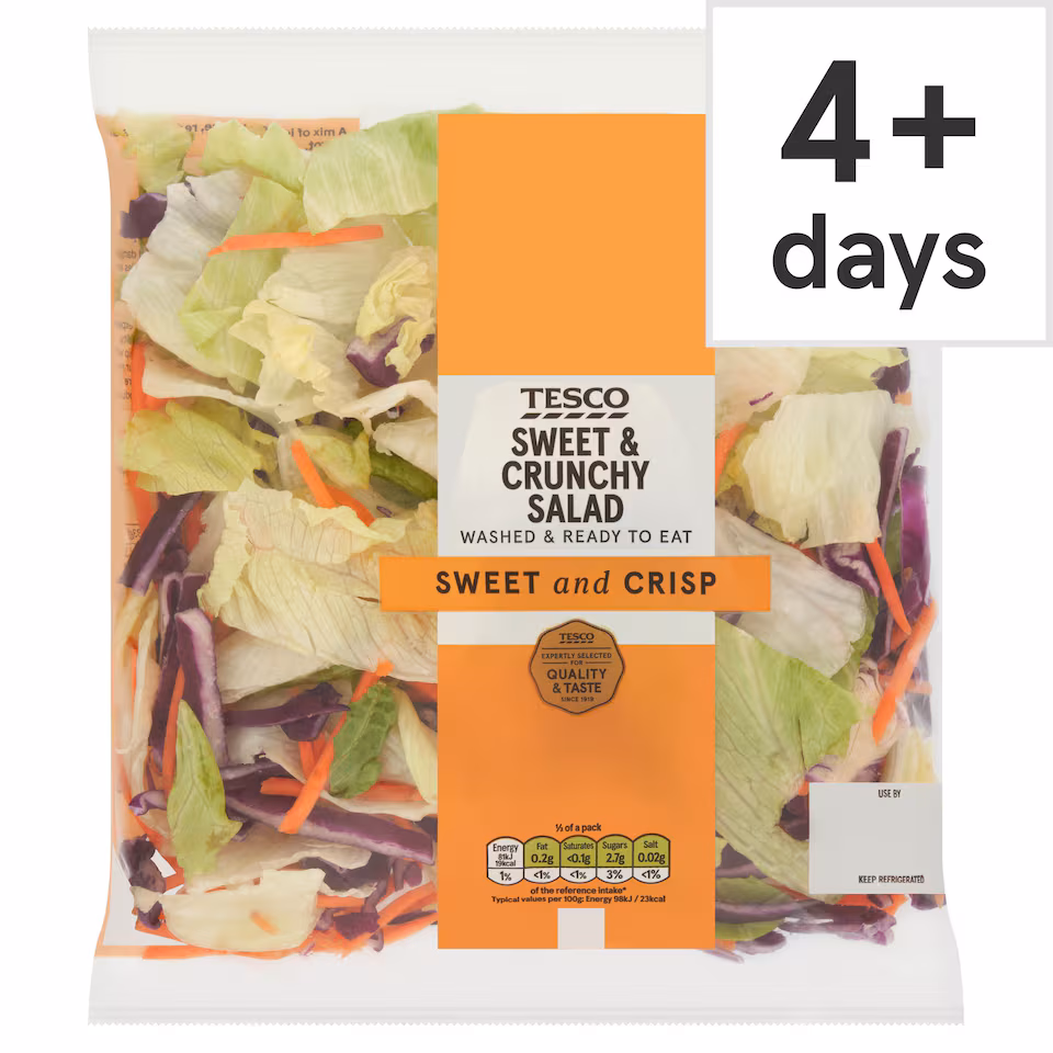 Tesco Sweet & Crunchy Salad 250G