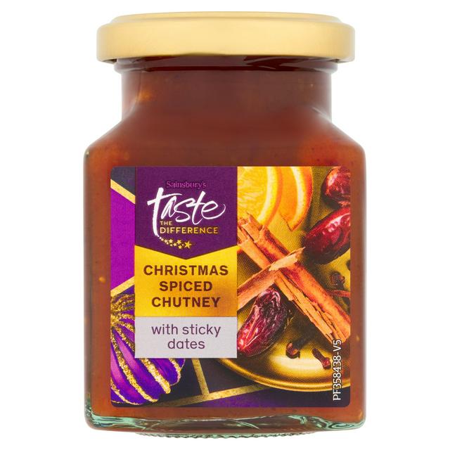 Sainsbury's Christmas Spiced Chutney, Taste the Difference 220g