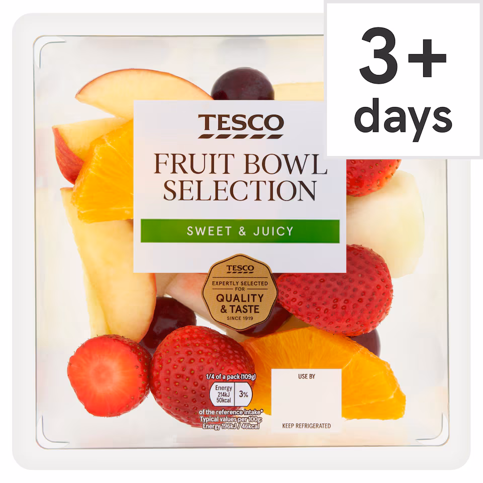 Tesco Fruit Salad Selection 435G