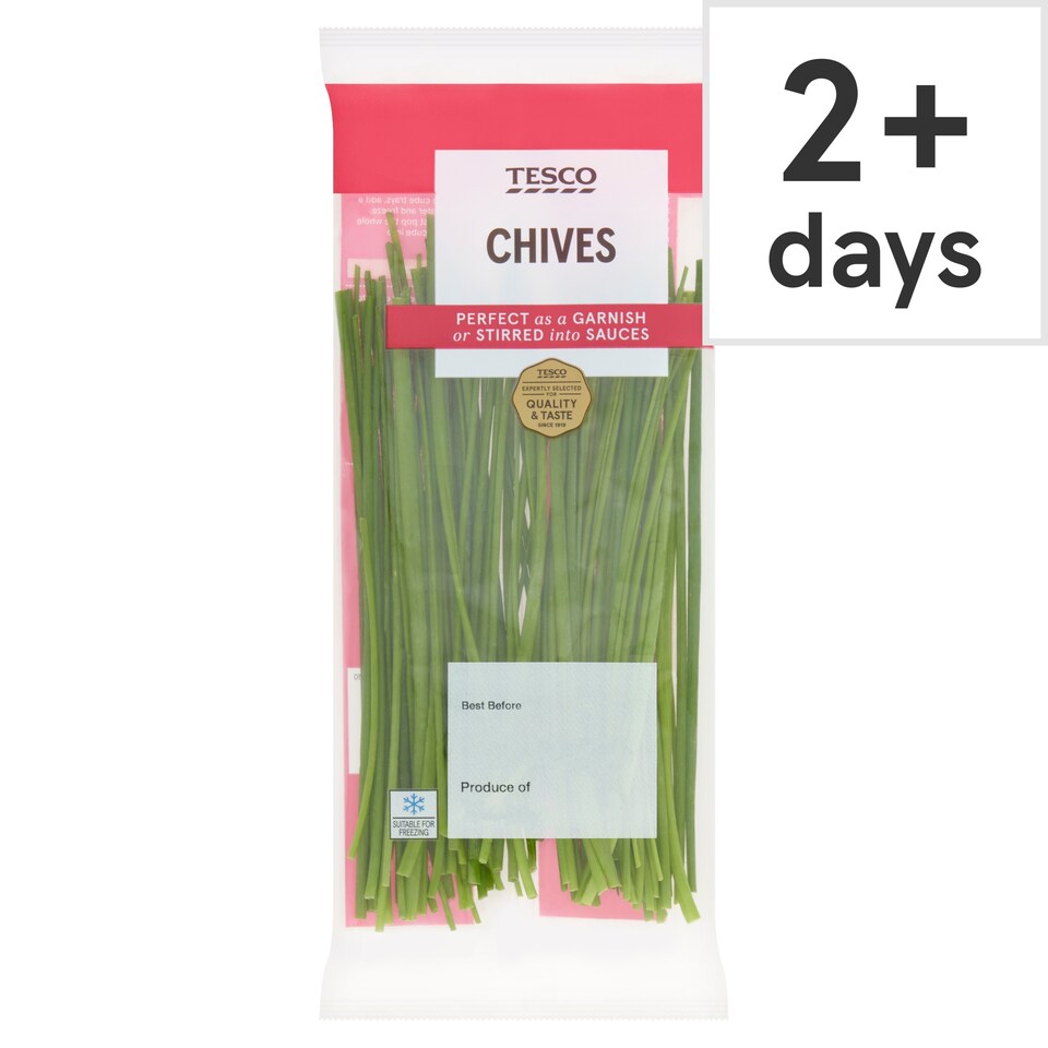 Tesco Fresh Cut Chives 20G