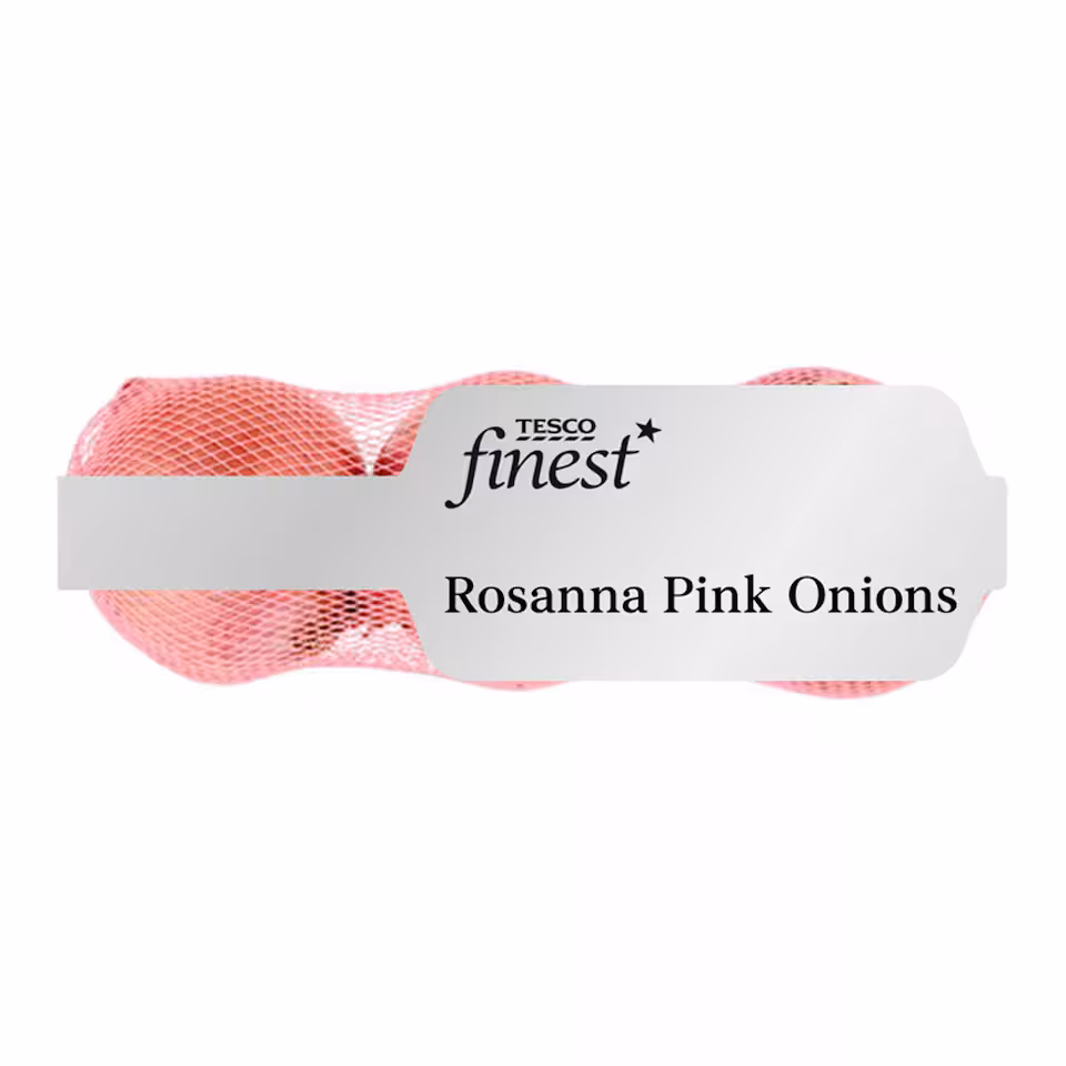 Tesco Finest Rosanna Pink Onions 3 Pack