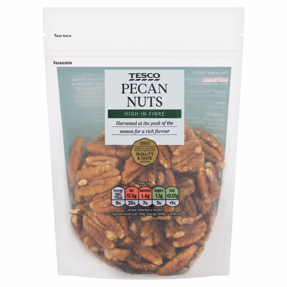 Tesco Pecan Nuts 150g
