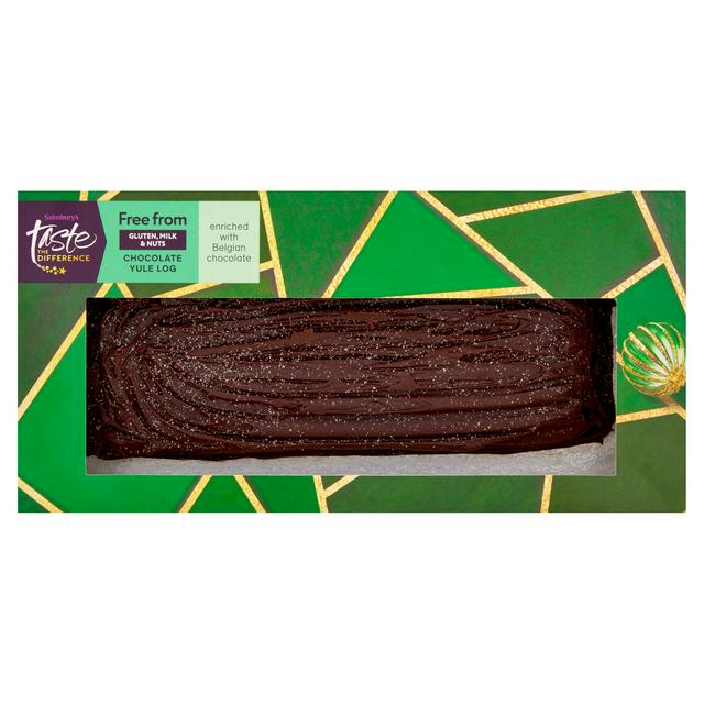 Sainsbury's Chocolate Yule Log, Taste the Difference 462g