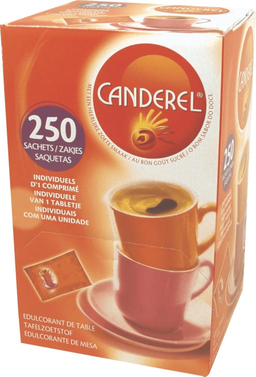 Canderel Tabletter Porsjonspk 250stk