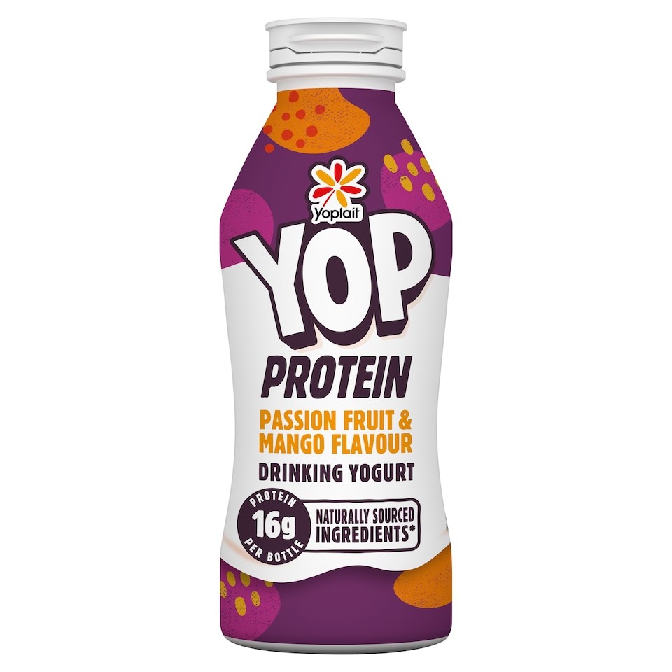 Yoplait Yop Protein​ Mango & Passionfruit​ Drinking Yoghurt 250g