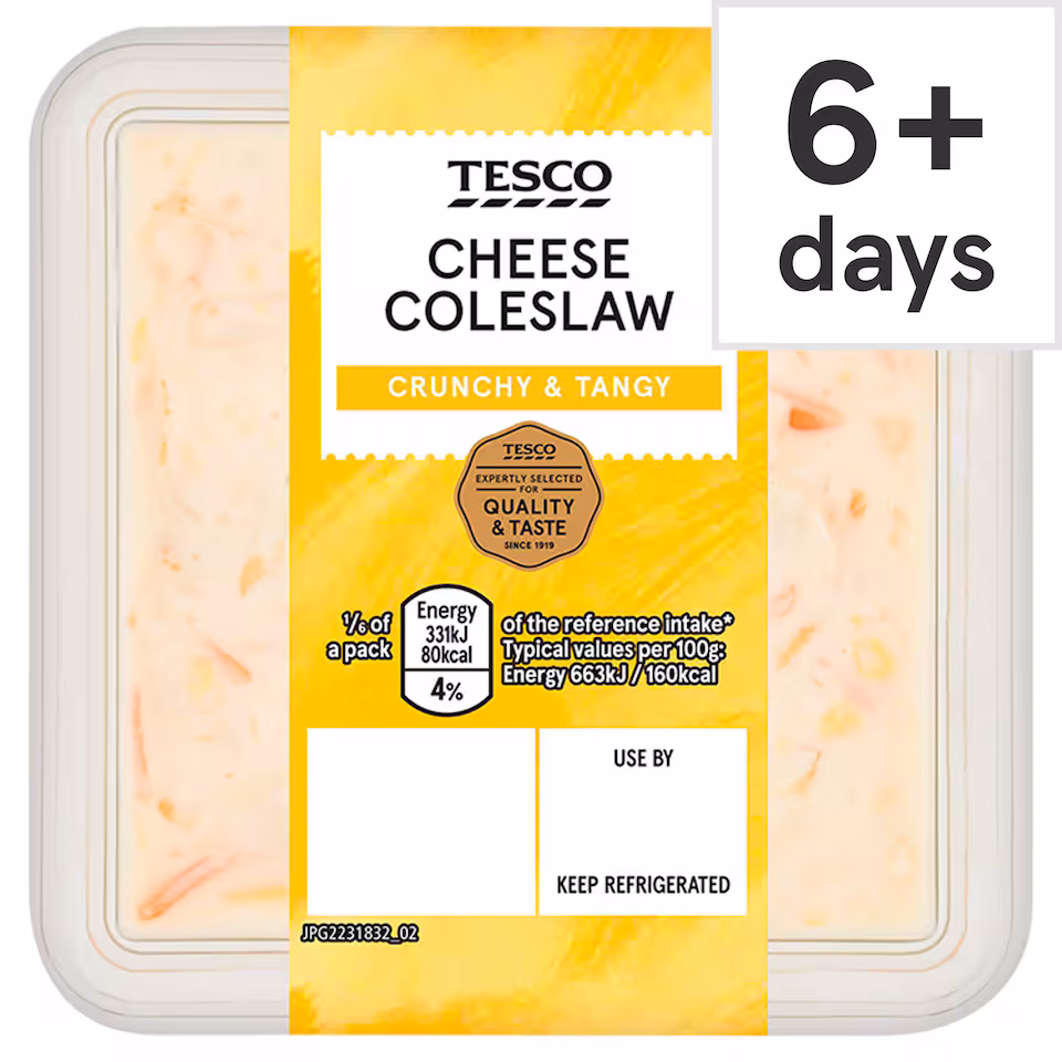 Tesco Cheese Coleslaw 300g