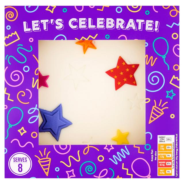 Sainsbury's 550g Celebration Madeira Cake