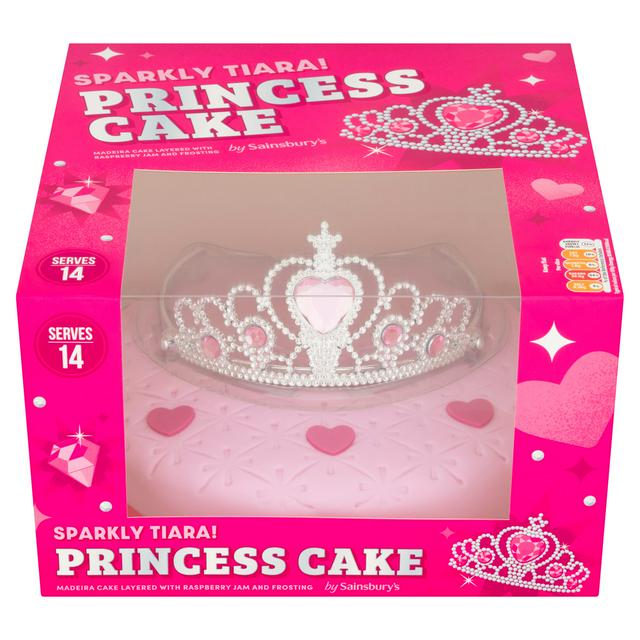Sainsbury's Birthday Celebration Princess Madeira Cake 951g (Serves 14)