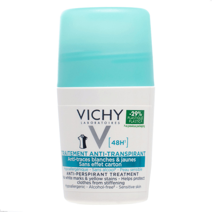 Vichy Mild Antiperspirant Deo Roll-On 48 Hours 50ml