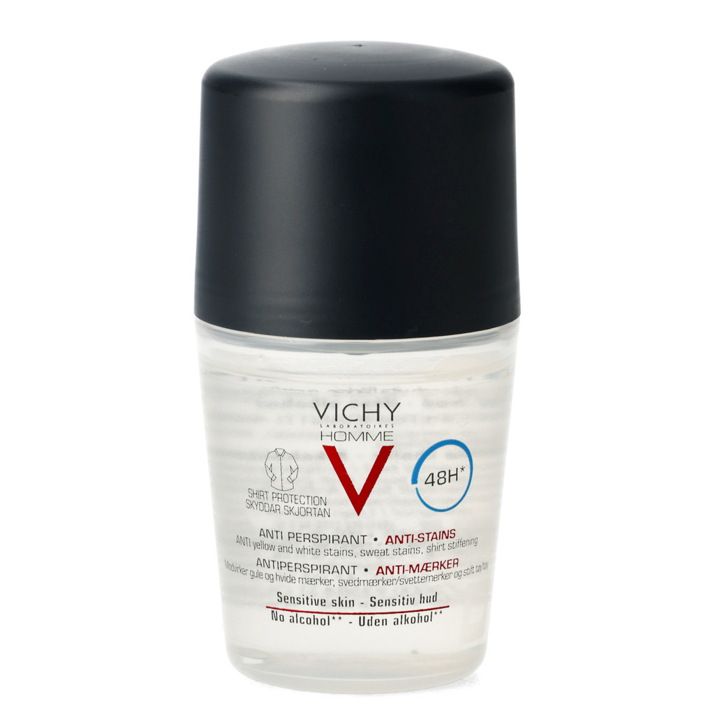 Vichy Homme Anti-Stains Deodorant 48H 50 ml