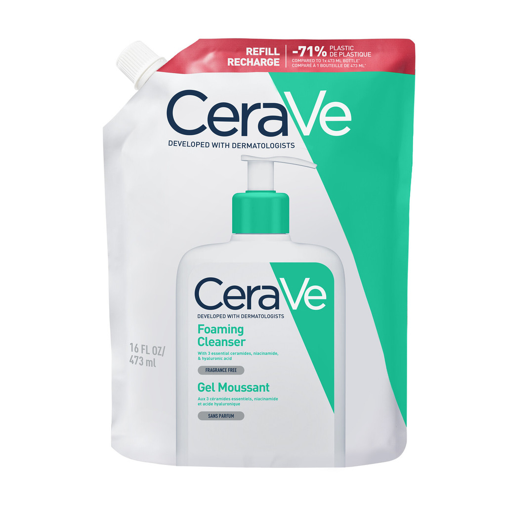 CeraVe Foaming Cleanser 473 ml, Refill