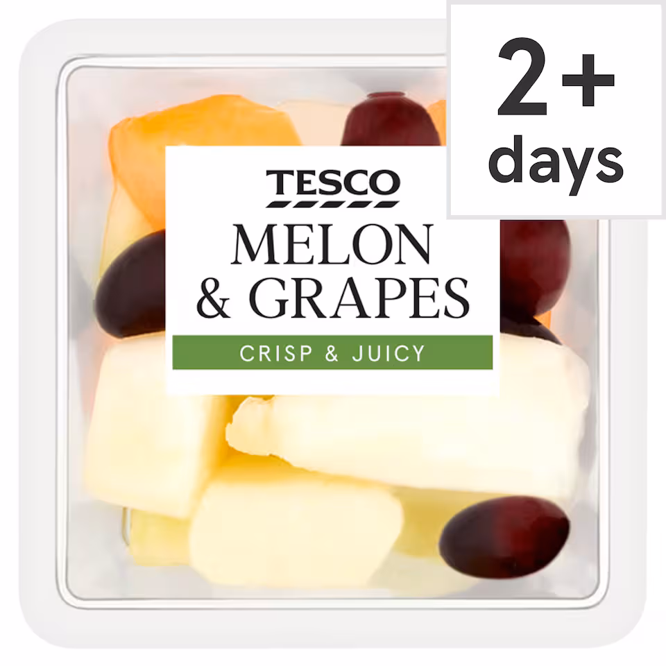 Tesco Melon & Grapes 300G
