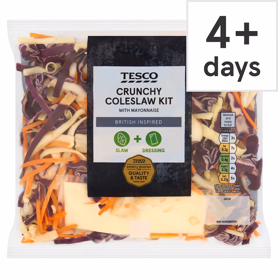 Tesco Crunchy Coleslaw Mix 300G