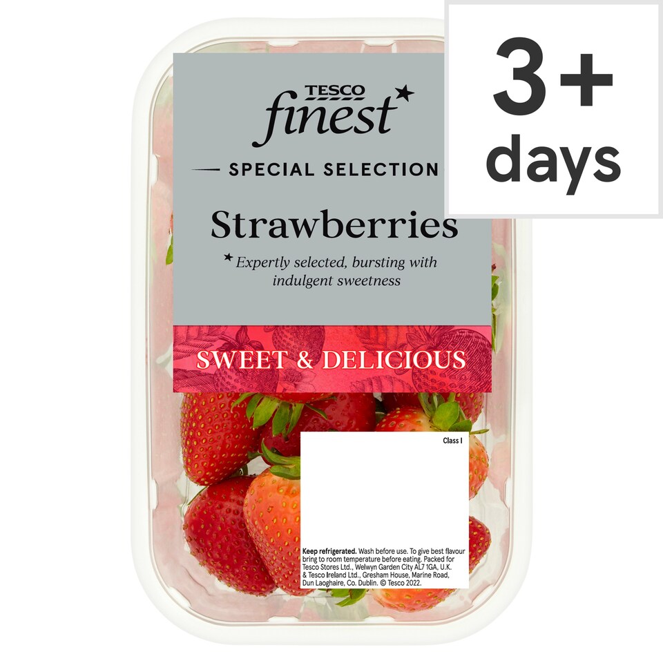 Tesco Finest Strawberries 227G