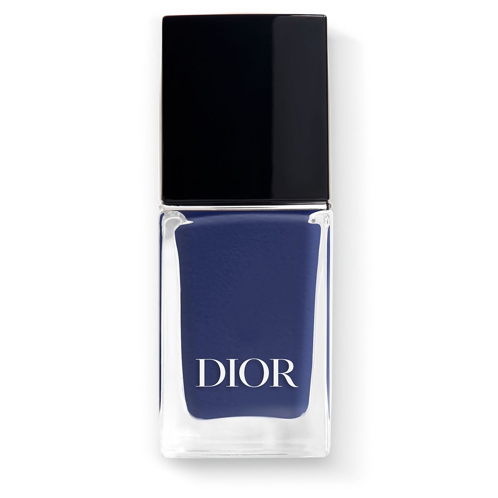 DIOR Vernis Nail Polish With Gel Effect And Couture Color 796 Denim