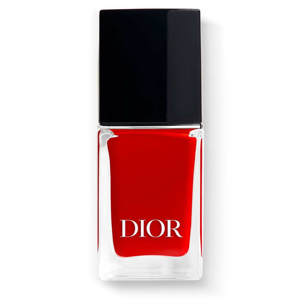 DIOR Vernis Nail Polish With Gel Effect And Couture Color 999 Rouge