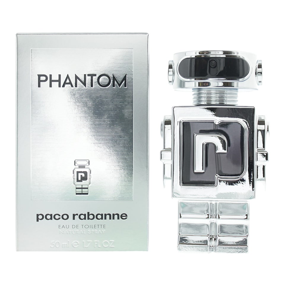Paco Rabanne Phantom Eau De Toilette 50ml | Grey | Multi | 50ml