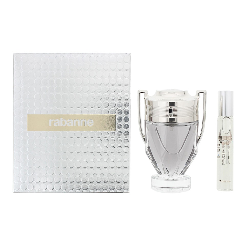 Paco Rabanne Invictus Eau de Toilette 100ml & Eau de Toilette 20ml Gift Set