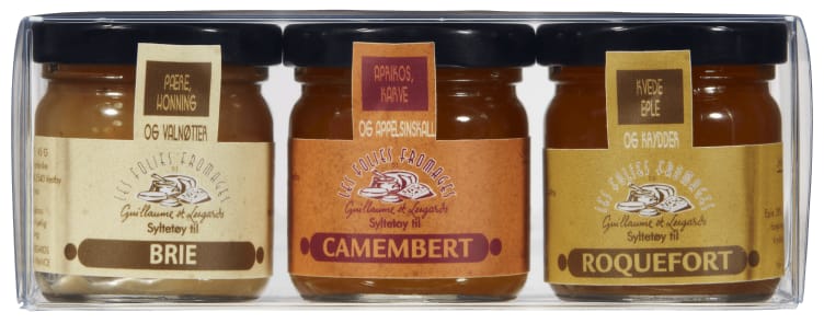 Marmelade til Ost 3x45g Lesgards