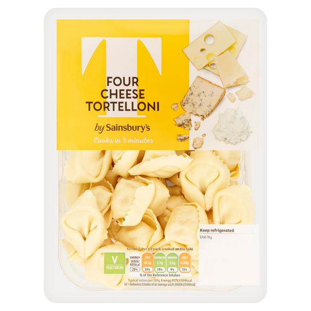 Sainsbury's Four Cheese Tortelloni 300g