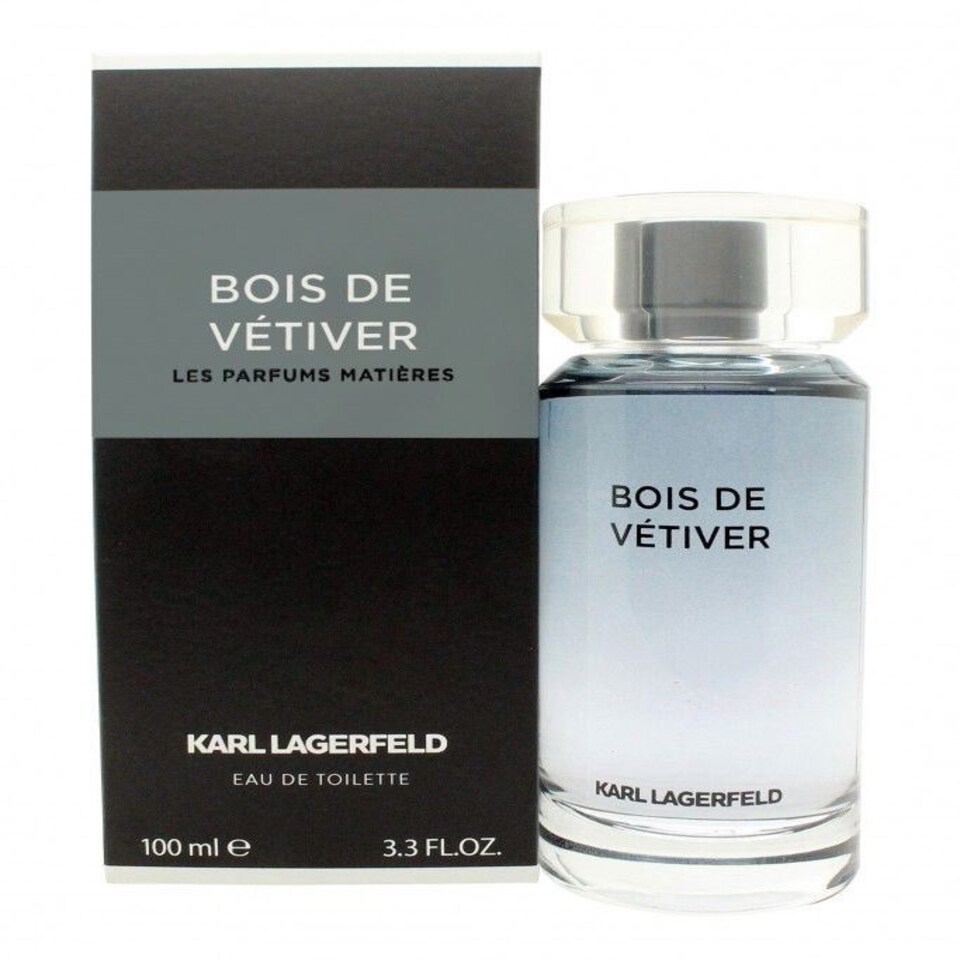 Karl Lagerfeld Bois De Vetiver 100ml EDT Spray Mens Gent Fragrance
