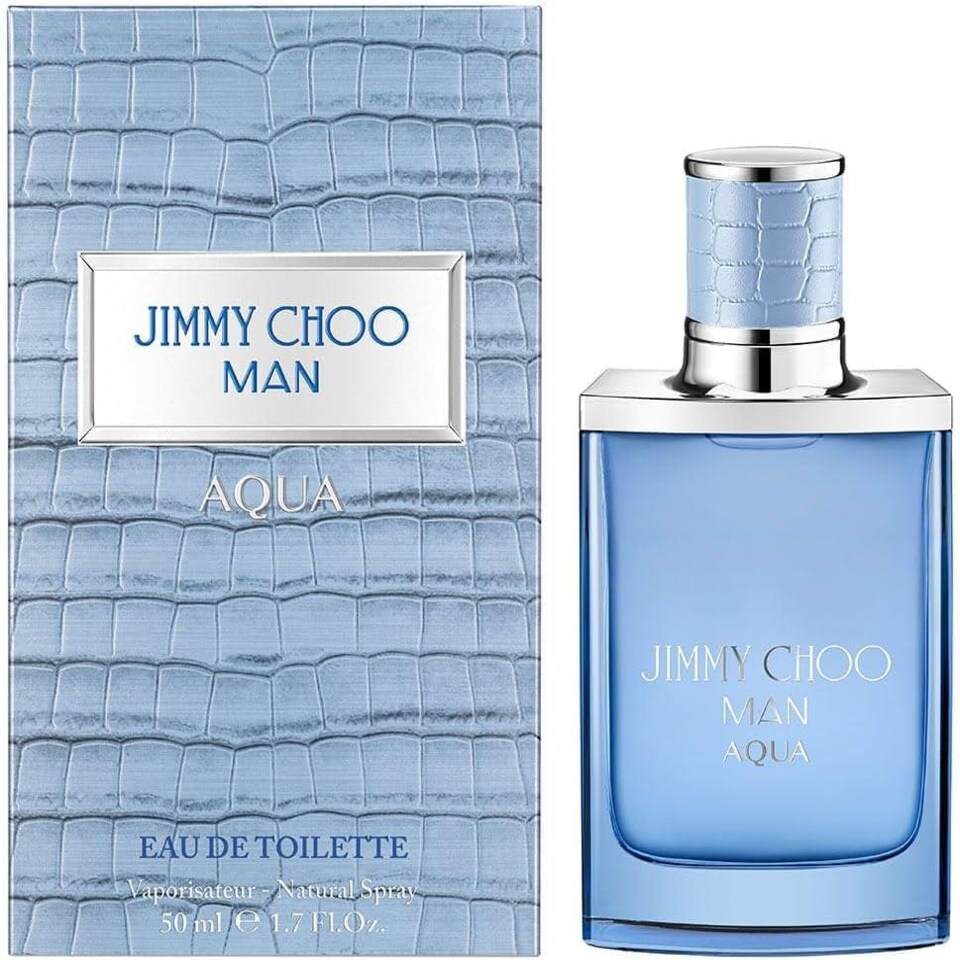 Jimmy Choo Man Aqua Mens EDT 50ml Fragrance | Clear | Multi | 50ml
