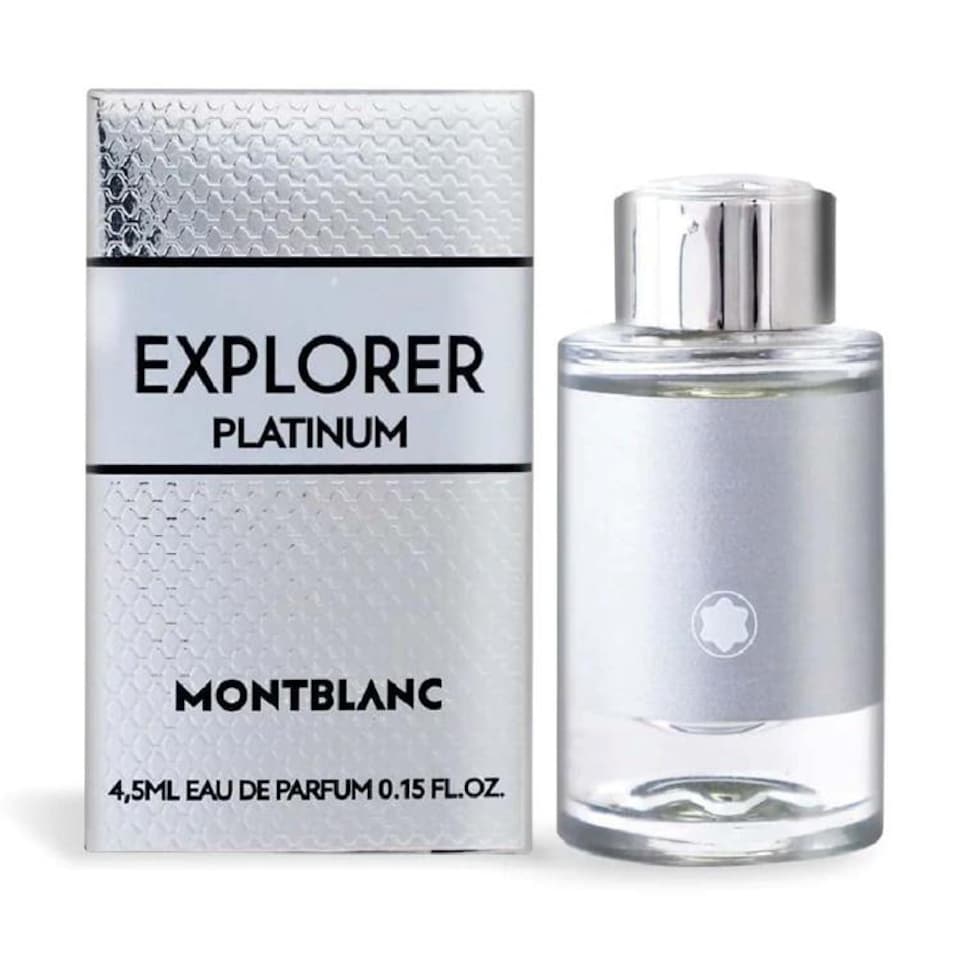 Montblanc Explorer Platinum Mens EDP 4.5ml Pocket Bag Size Fragrance