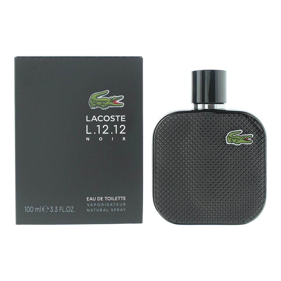 Lacoste Eau De Lacoste L.12.12 Noir Eau de Toilette 100ml Spray for Him