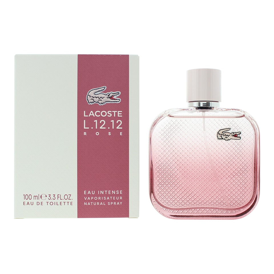 Lacoste L.12.12. Rose Eau Intense Eau de Toilette 100ml Spray for Her