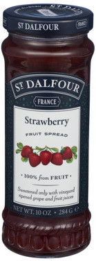 Syltetøy Jordbær 284g St Dalfour