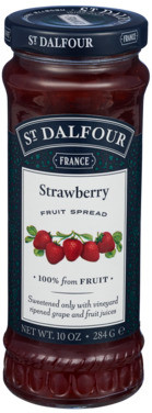 Syltetøy Jordbær 284g St Dalfour