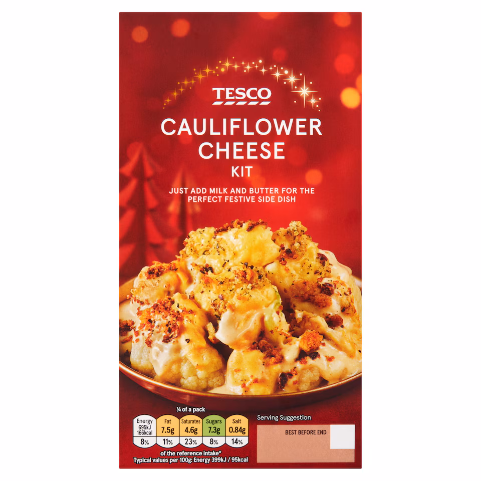Tesco Cauliflower Cheese Kit 55g