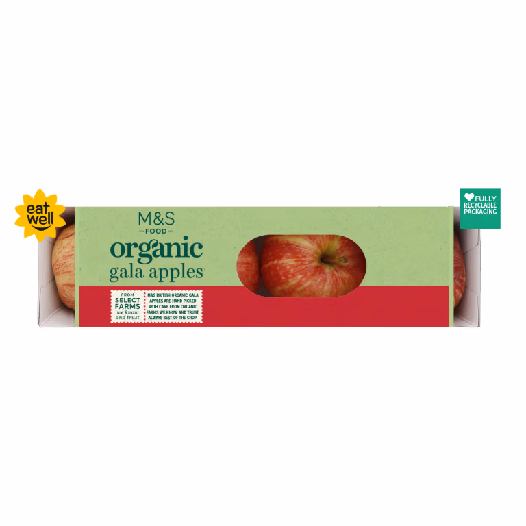 M&S Organic Gala Apples