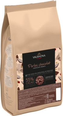 Mørke Sjokolade Perler 4kg Valrhona