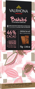 Melkesjokolade 46% Bahibe 70g Valrhona
