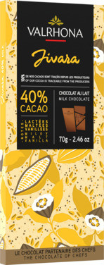 Melkesjokolade 40% Jivara 70g Valrhona