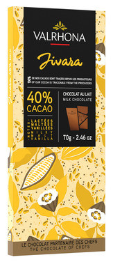 Melkesjokolade 40% Jivara 70g Valrhona