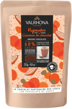 Sjokoladebiter 68% Nyangbo Fra Ghana Til Varm Sjokolade 250g Valrhona