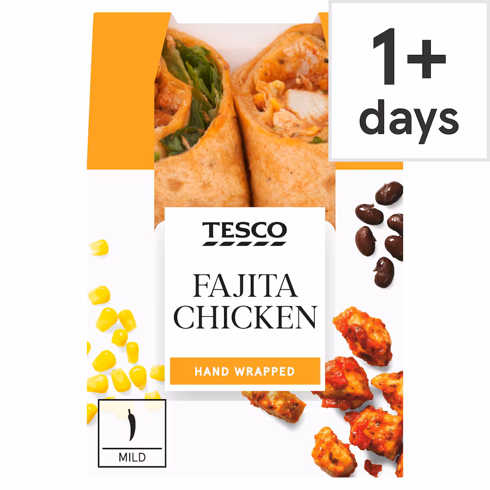 Tesco Fajita Chicken Wrap