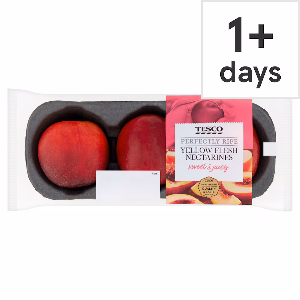 Tesco Perfectly Ripe Nectarines Minimum 3