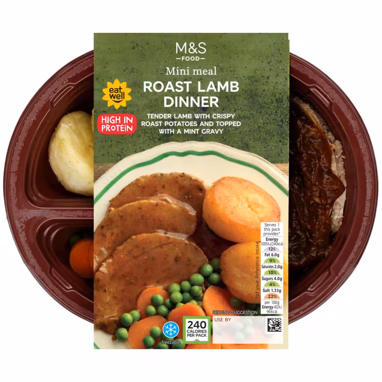 M&S Roast Lamb Dinner