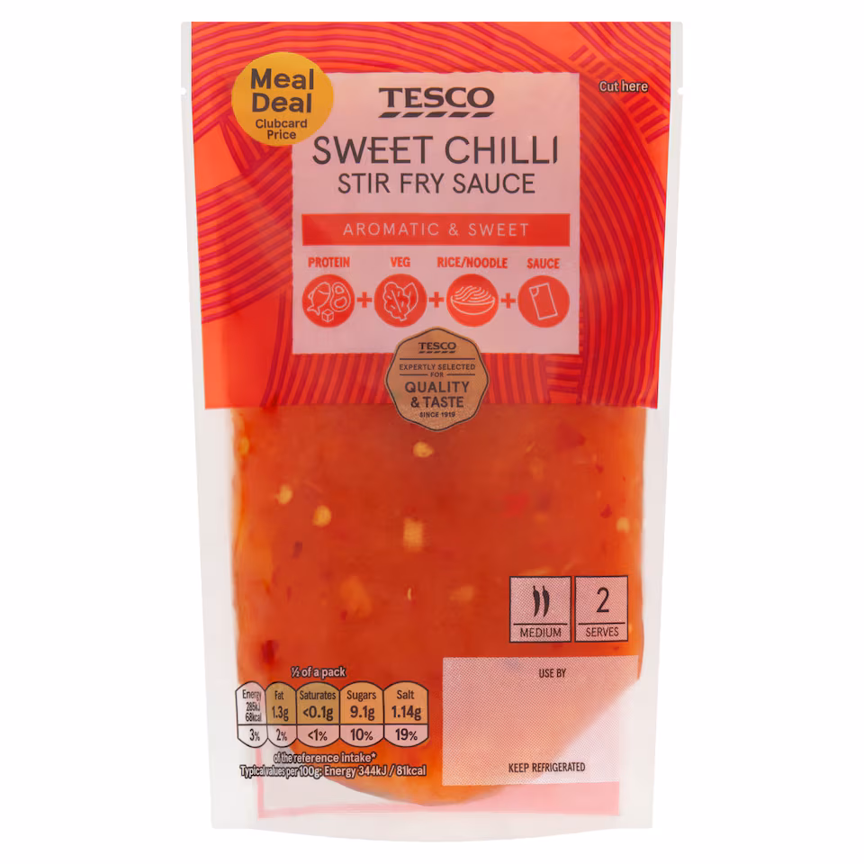 Tesco Sweet Chilli Stir Fry Sauce 165g