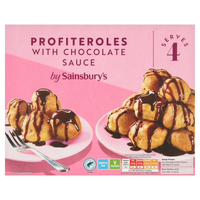 Sainsbury's Profiteroles & Chocolate Sauce 260g