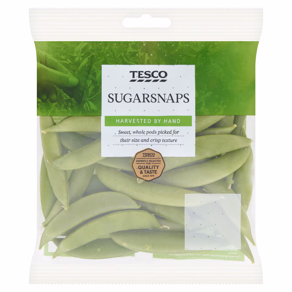Tesco Sugarsnap Peas 180g