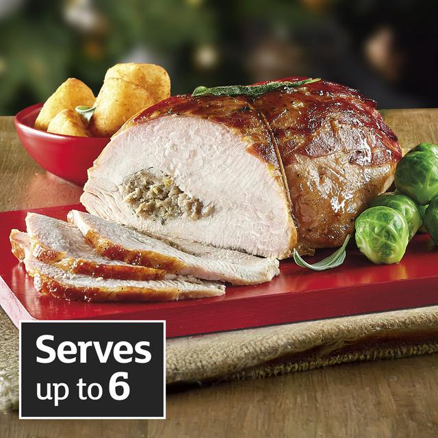 Sainsbury's Fresh British Turkey Breast Joint with Pork, Festive Fruit & Scotch Whisky Stuffing 1.4kg