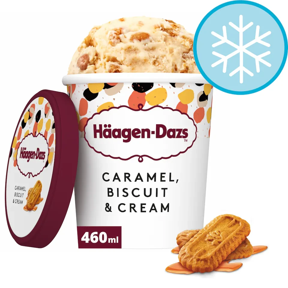 Häagen-Dazs Caramel, Biscuit & Cream Ice Cream 460ml