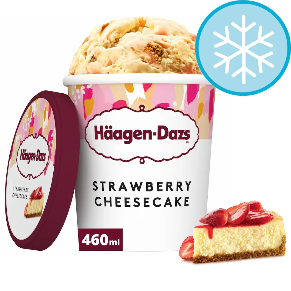 Haagen-Dazs Ice Cream - Strawberry Cheesecake 460ml